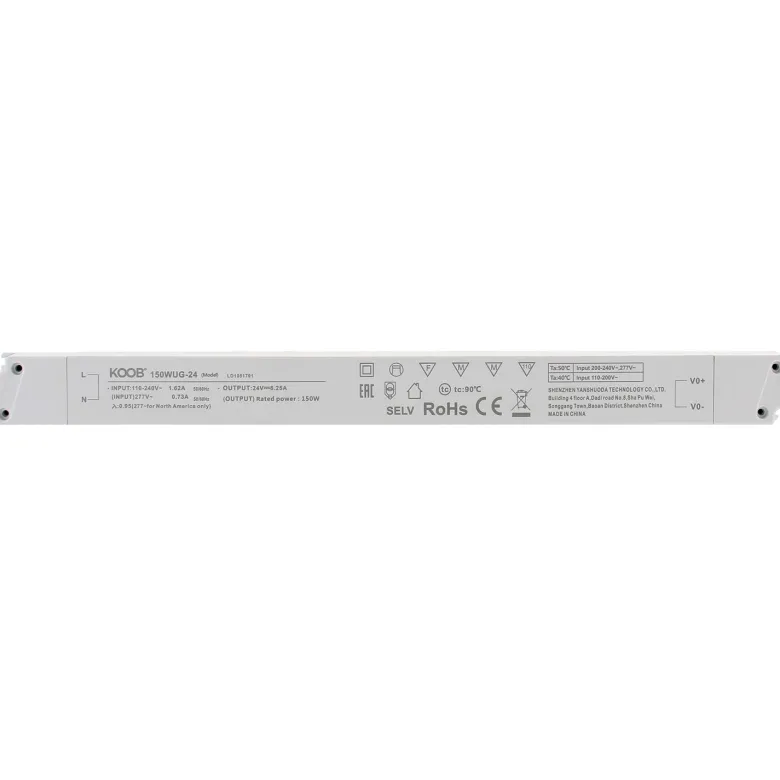 Fuente de alimentación Ultra Slim CC/DC24V/150W/6,25A