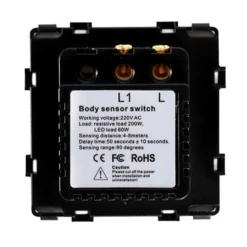 Interruptor Detector de Movimiento IR KOOB