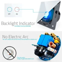 Interruptor Táctil + Regulador TRIAC Dimmer LIVOLO