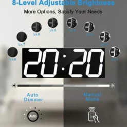 JUMBO CLOCK LED V2 RELOJ 450mm