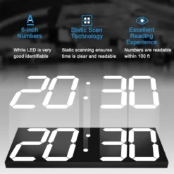 JUMBO CLOCK LED V2 RELOJ 450mm
