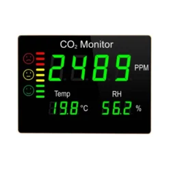 JUMBO Medidor de CO2, temperatura y humedad