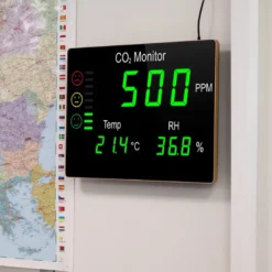 JUMBO Medidor de CO2, temperatura y humedad
