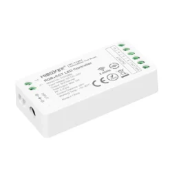 Kit controlador + Mando RF RGB+CCT ROUND Magnetic táctil, blanco