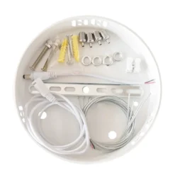 Kit Florón + Cables de suspensión para paneles LED