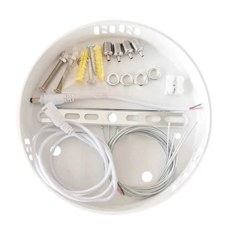 Kit Florón + Cables de suspensión para paneles LED