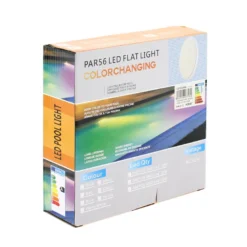 Kit Lámpara LED SLIM PAR56 para piscinas, 12V DC, IP68, 35W + mando