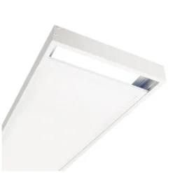Kit marco Blanco para instalar Panel Led 30x120cm en superficie, Altura 68mm