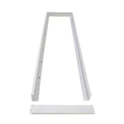 Kit marco Blanco para instalar Panel Led 30x120cm en superficie, Altura 68mm