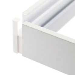 Kit marco Blanco para instalar Panel Led 60x120cm en superficie