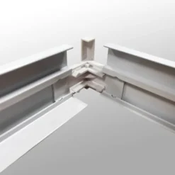 Kit marco Blanco para instalar Panel Led 60x120cm en superficie
