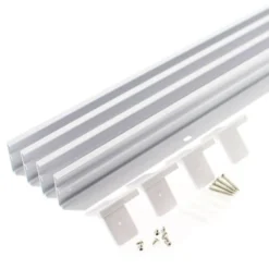 Kit marco Blanco para instalar Panel Led 60x120cm en superficie