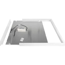 Kit marco Blanco para instalar Panel Led 60x120cm en superficie