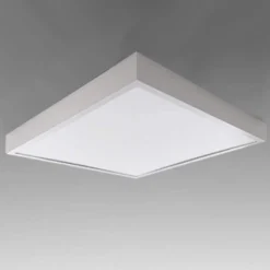 Kit marco Blanco para instalar Panel Led 60x60cm en superficie, Altura 68mm