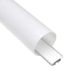 KIT - Perfil aluminio BAROUND para tiras LED, 1 metro