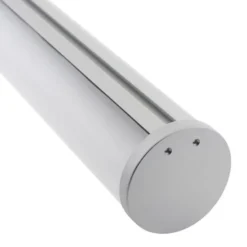 KIT - Perfil aluminio BAROUND para tiras LED, 2 metros