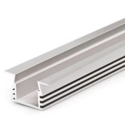 KIT - Perfil aluminio CAMPRO para tiras LED, 1 metro