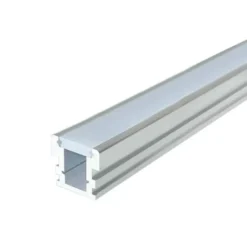 KIT - Perfil aluminio FOOT para tiras LED, 2 metros