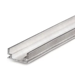 KIT - Perfil aluminio HARDY para tiras LED, 1 metro