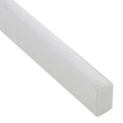 KIT - Perfil aluminio KEN para tiras LED, 1 metro