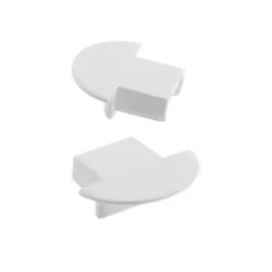 KIT - Perfil aluminio KOBE para tiras LED, 1 metro