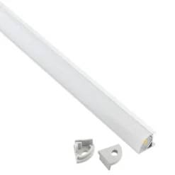 KIT - Perfil aluminio KORK-magnet para tiras LED, 2 metros