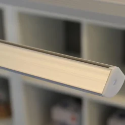 KIT - Perfil aluminio KORK para tiras LED, 1 metro