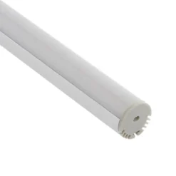 KIT - Perfil aluminio KROB-S para tiras LED, 1 metro