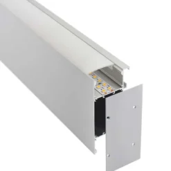 KIT - Perfil aluminio NewWALL para tiras LED, 1 metro