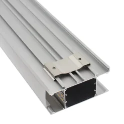 KIT - Perfil aluminio NewWALL para tiras LED, 2 metros