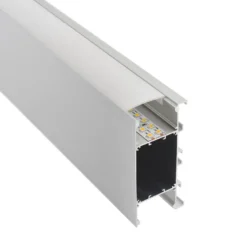 KIT - Perfil aluminio NewWALL para tiras LED, 2 metros