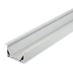 KIT - Perfil aluminio OSIC para tiras LED, 1 metro