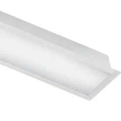 KIT - Perfil aluminio OSIC para tiras LED, 1 metro