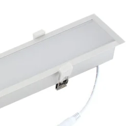 KIT - Perfil aluminio OSIC V2 para tiras LED, 2 metros