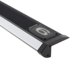 KIT - Perfil aluminio silver CINEMA para tiras LED, 2 metros