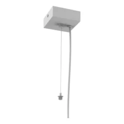 Kit suspensión cuadrado blanco, 80x80mm