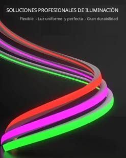 Led NEON Flex, 6x12mm, DC24V, 240Led/m, RGB, 5m, 90W, IP67
