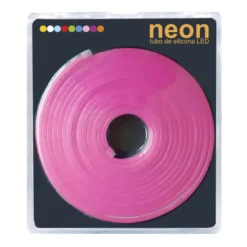 Led NEON Silicona Monocolor, DC24V, 120Led/m, 6x12mm, 5 metros, 60W, corte 1cm