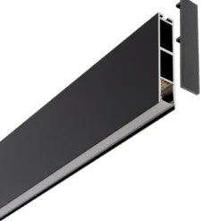 Lámpara colgante PHANTER, 70W, 200cm, negro
