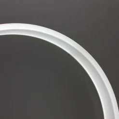 Lámpara colgante RING 73W, negro, Triac regulable, Ø100cm