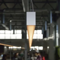 Lámpara colgante SERK UP, 50W, 120cm, TRIAC regulable