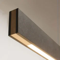 Lámpara colgante WOOD CARBON 200cm, 72W