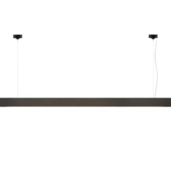Lámpara colgante WOOD CARBON 200cm, 72W