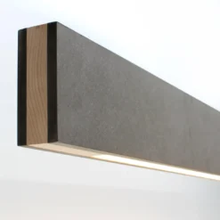 Lámpara colgante WOOD CARBON 200cm, 72W