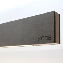 Lámpara colgante WOOD CARBON 200cm, 72W