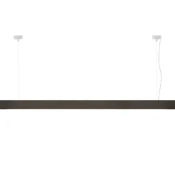 Lámpara colgante WOOD CARBON 200cm, 72W