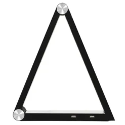 Lámpara de estudio Negro TRIANGLE con Cargador Inalámbrico TI