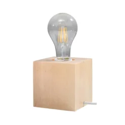 Lámpara de Madera para Mesa ARIZ, E27