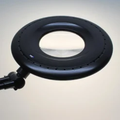 Lámpara de pie BRESSLO articulada, negro