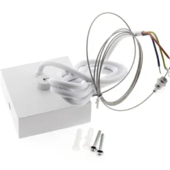 Lámpara de techo blanca PROLUX Suspend Housing Square 110
